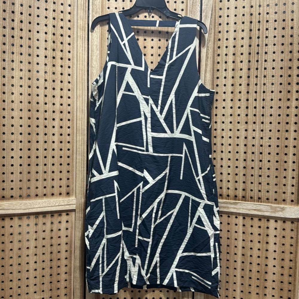 Banana Republic Ladies' Satin Sleeveless Dress   Blue NWT - Picture 8 of 10